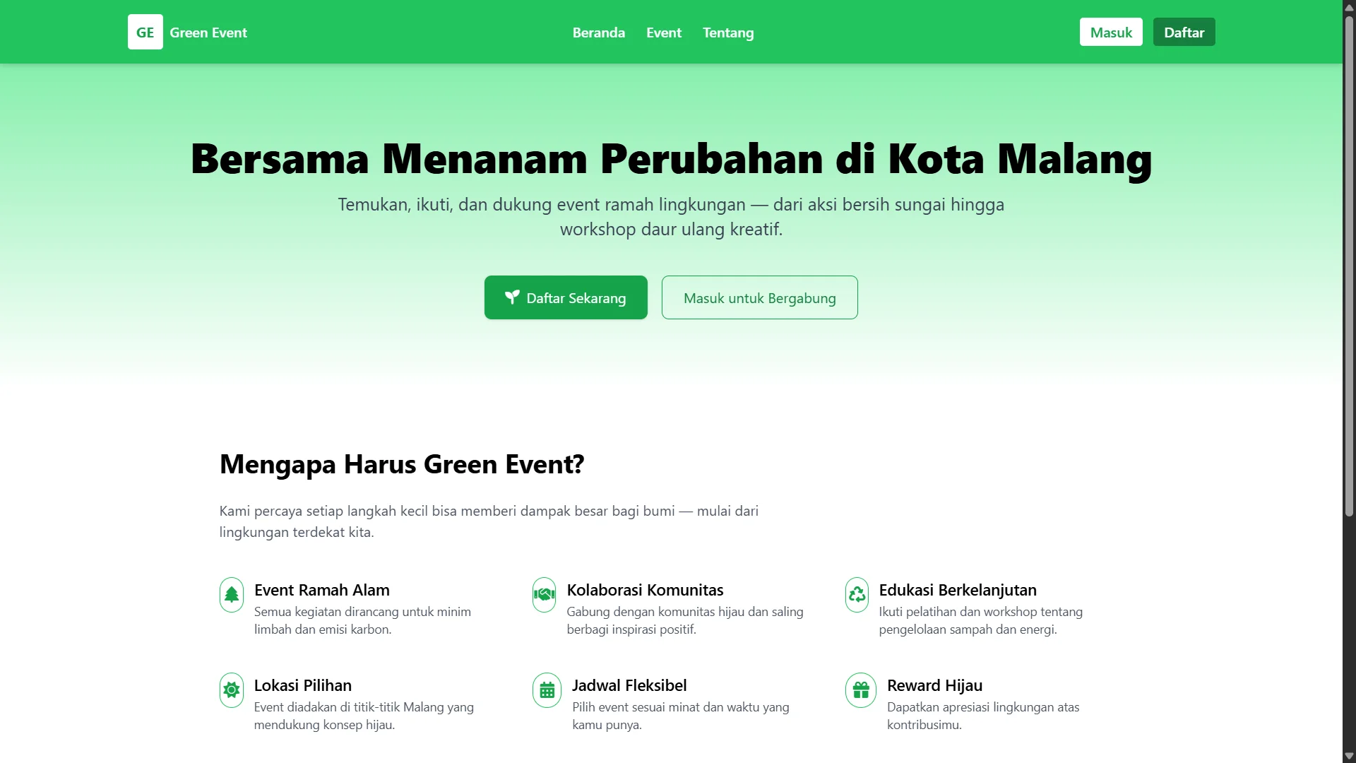 GreenEvent